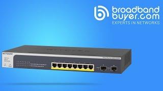 It's here, the NETGEAR GS510TLP smart managed Gigabit switch!