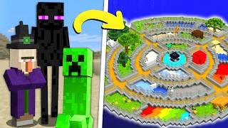 I Build House for Every MONSTER in Minecraft