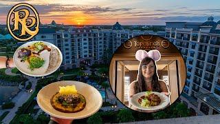 Topolino's Terrace MENU UPDATE  Disney World Riviera resort food review 2024