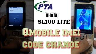 Q mobile sl100 and sl100 lite imei code change