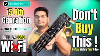 Dell Optiplex 3040 Core i5 6th Genration With Wi-Fi | Refurbished Dell 3040 Mini Pc Unboxing ,Review