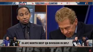 Stephen A Smith Reacts to Skip Bayless Being Fired