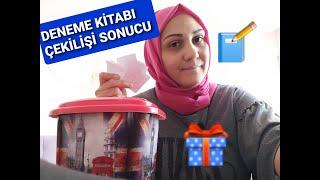 20 MAYIS DENEME KİTABI ÇEKİLİŞİMİZ SONA ERMİŞTİR-SONUÇLARI ÖĞRENMEK İÇİN VİDEOYU İZLE!