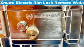 Harrison Main Door Lock Electric Rim Lock Installation. Best Smart Lock For Home Security #harrison