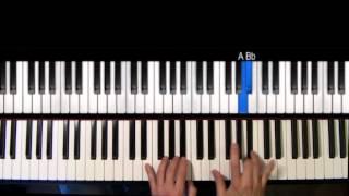 Autumn Leaves - Jazz Piano Tutorial - Swing