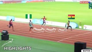 Men’s 4x100m Relay - Ghana shocks Nigeria to win GoldAndré Ayew speaks + Goals @ All Stars Festival