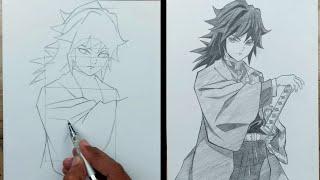 How To Draw Giyuu Tomioka (Full Body) with Ease! | ss_art1