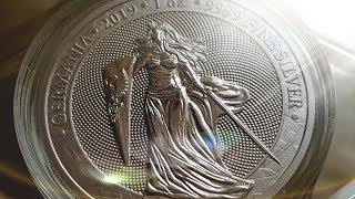 2019 Germania 5 Mark 1oz Silver Bullion Coin