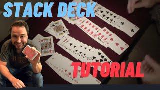 Killer Stack Deck Card Trick Tutorial! - JC Wagner's Super Closer - Tutorial