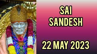 SAI SANDESH || 22 MAY 2023