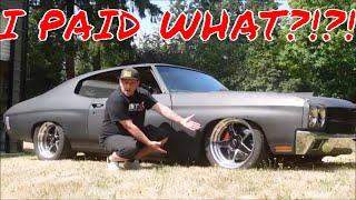 I GOT THE CHEAPEST 1970 LSX SUPERCHARGED CHEVELLE IN THE WORLD!