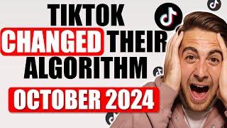 TIKTOK ALGORITHM UPDATE EXPLAINED FOR OCTOBER 2024 (How To Get Followers On TikTok GUARANTEED)