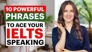 IELTS BAND 9.0 VOCABULARY | 10 Essential phrases for the IELTS SPEAKING