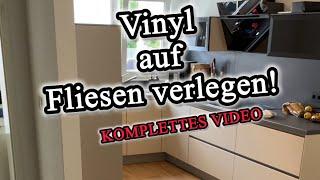 Vinyl auf alte Fliesen legen!