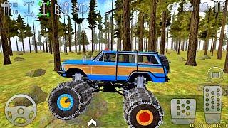 Offroad Outlaws #11 - Monster Truck Police Unlocked - Woodlands Map - Android Gameplay FHD