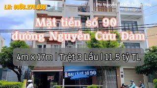 Bán nhà mặt tiền 90 Nguyễn Cửu Đàm, quận Tân Phú (4x17m vuông) Nhà 3 Lầu | Giá 11.5 tỷ TL