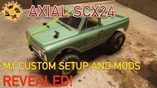 1/24 Scale Axial SCX24 | My Ultimate Custom Setup and Mods Revealed!