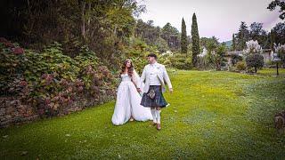 Wedding video with drone in Valle di Badia, Pisa