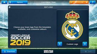 Create Real Madrid Team• Kit Logo 2019-20•Dream League Soccer 2019