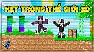 Minecraft nhưng Thế Giới Biến Thành 2D | Siro Tìm Kim Cương Cho Noob Ruby