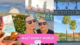 WALT DISNEY WORLD VLOG!  EPCOT Food & Wine Festival and Park Hopping Hollywood Studios!