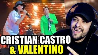 ¡¡CRISTIAN CASTRO EN CORDOBA LA ROMPIO TODA!! VALENTINO CANTO JUNTO A EL - REACCIÓN Y ANÁLISIS