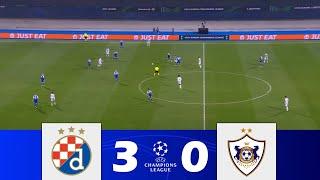 GNK Dinamo Zagreb protiv FK Qarabağ [3-0] | UEFA Liga prvaka Playoff 2024/25 | Vrhunci utakmice!