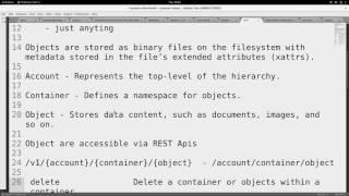 Basics of Openstack Swift Object Storage