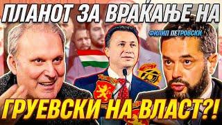 VO CENTAR Filip Petrovski: Planot za vrakjanje na Gruevski na vlast!?