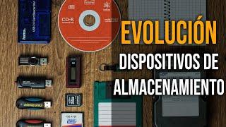 Evolución de los dispositivos de almacenamiento