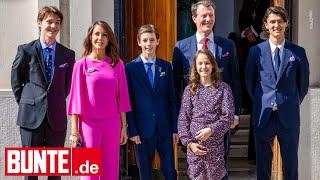 Marie von Dänemarks Sohn Henrik wird konfirmiert – doch in Knallpink stiehlt sie ihm glatt die Show