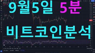 9월5일 5분 비트코인분석 / 차트파일럿의 비트일간지! 비트코인분석 짧고 굵게 보자!