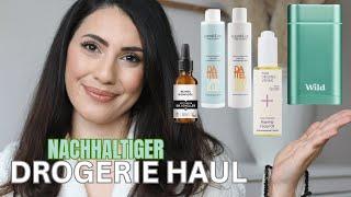 Sustainable DRUGSTORE HAUL I What I pay attention to in my cosmetics and in the household