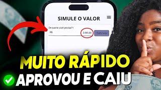  Empréstimo para Negativado ONLINE com PIX NA HORA SEM COMPROVAÇÃO DE RENDA! 