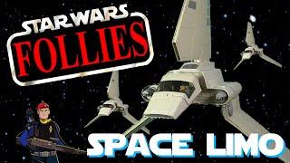 Star Wars Follies: Space Limo - Vintage Kenner Imperial Shuttle
