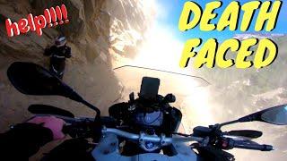 SUDDEN LANDSLIDE on Spiti Valley Road | EP07 ChaloSoloSpiti | Bikerlog Varun