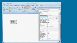 Insert Barcode into Word 2007 - StrokeScribe barcode generator