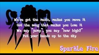 MLP: Rainbow Rocks Under Our Spell - Lyrics