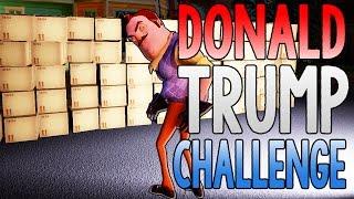 BUILD A WALL CHALLENGE IN HELLO NEIGHBOR | Hello Neighbor Alpha 3 -  Hello Neighbor Challenges