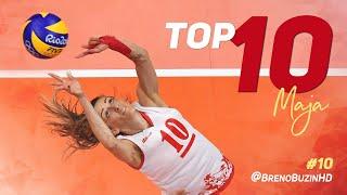 TOP 10 Best Second Ball Actions by Maja Ognjenovic ● BrenoB ᴴᴰ