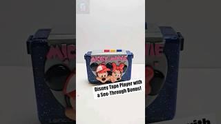 Rare DISNEY Cassette Player with a See-Through Bonus!