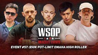 2025 WSOP $50K PLO High Roller Final Table with Stephen Chidwick & Dylan Linde