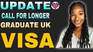 CALL FOR A LONGER GRADUATE VISA ROUTE IN THE UK |faithojone