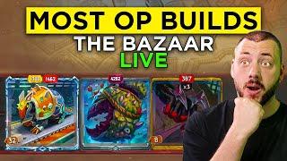 Road to Top 1 Bazaar Player - Live Gameplay with Ex Hearthstone Pro