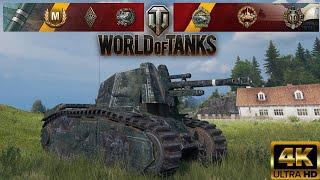 105 leFH18B2 - Outpost map - 8 kills - 3,2k damage World of Tanks replay 4K