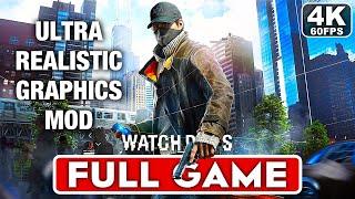 WATCH DOGS Gameplay Walkthrough Part 1 FULL GAME - ULTRA REALISTIC GRAPHICS [4K 60FPS] No Commentary