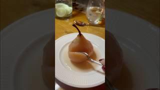 You have to try these! Prosecco and vanilla pears! Easy and delicious! Recipe in the description.