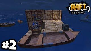 I BUILD A BOAT FOR TRAVELING | RAFT SURVIVAL GAMEPLAY  #2