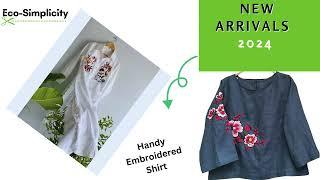 NEW ARRIVALS 2024| ECO-SIMPLICITY| ECO-FRIENDLY AND HANDMADE FASHION| RETAILS, WHOLESALE AND CUSTOM