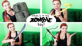 WHAT'S IN MY ZOMBIE BAG?